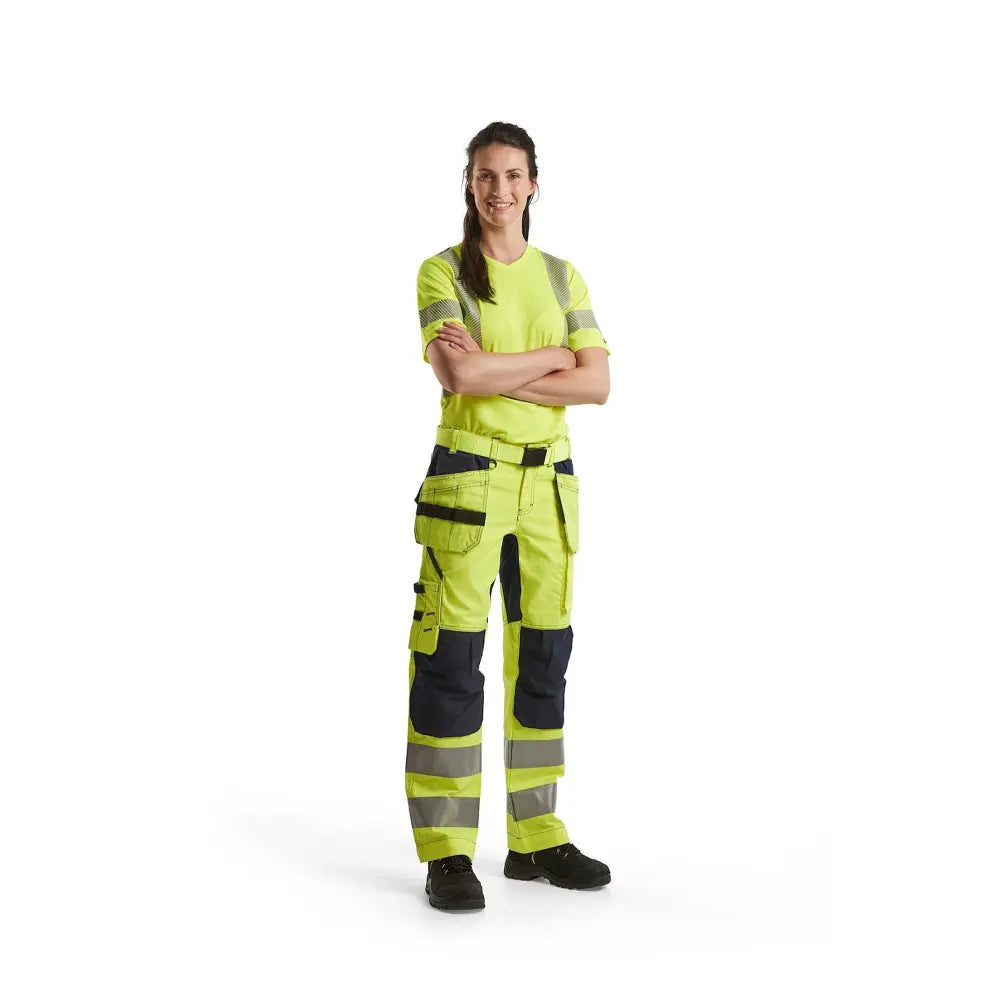 Blåkläder Naisten highvis riipputaskuhousut stretch 71631811 - Blåkläder työvaatteet