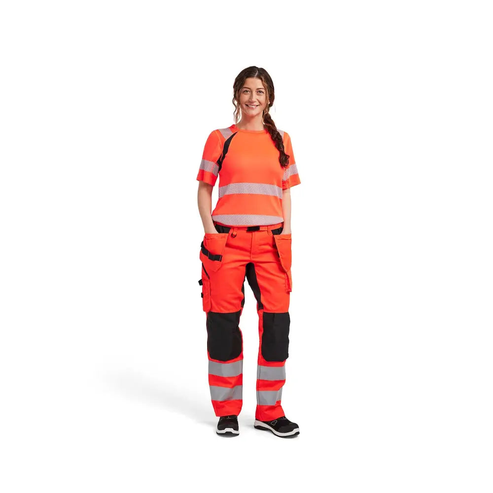 Blåkläder Naisten highvis riipputaskuhousut stretch 71631811 - Blåkläder työvaatteet