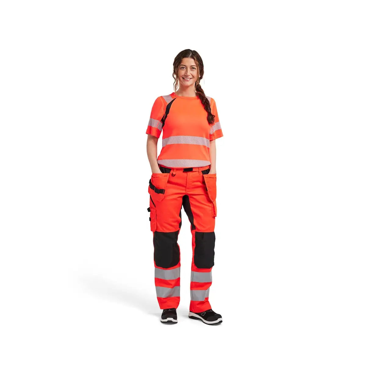 Blåkläder Naisten highvis riipputaskuhousut stretch 71631811 - Blåkläder työvaatteet