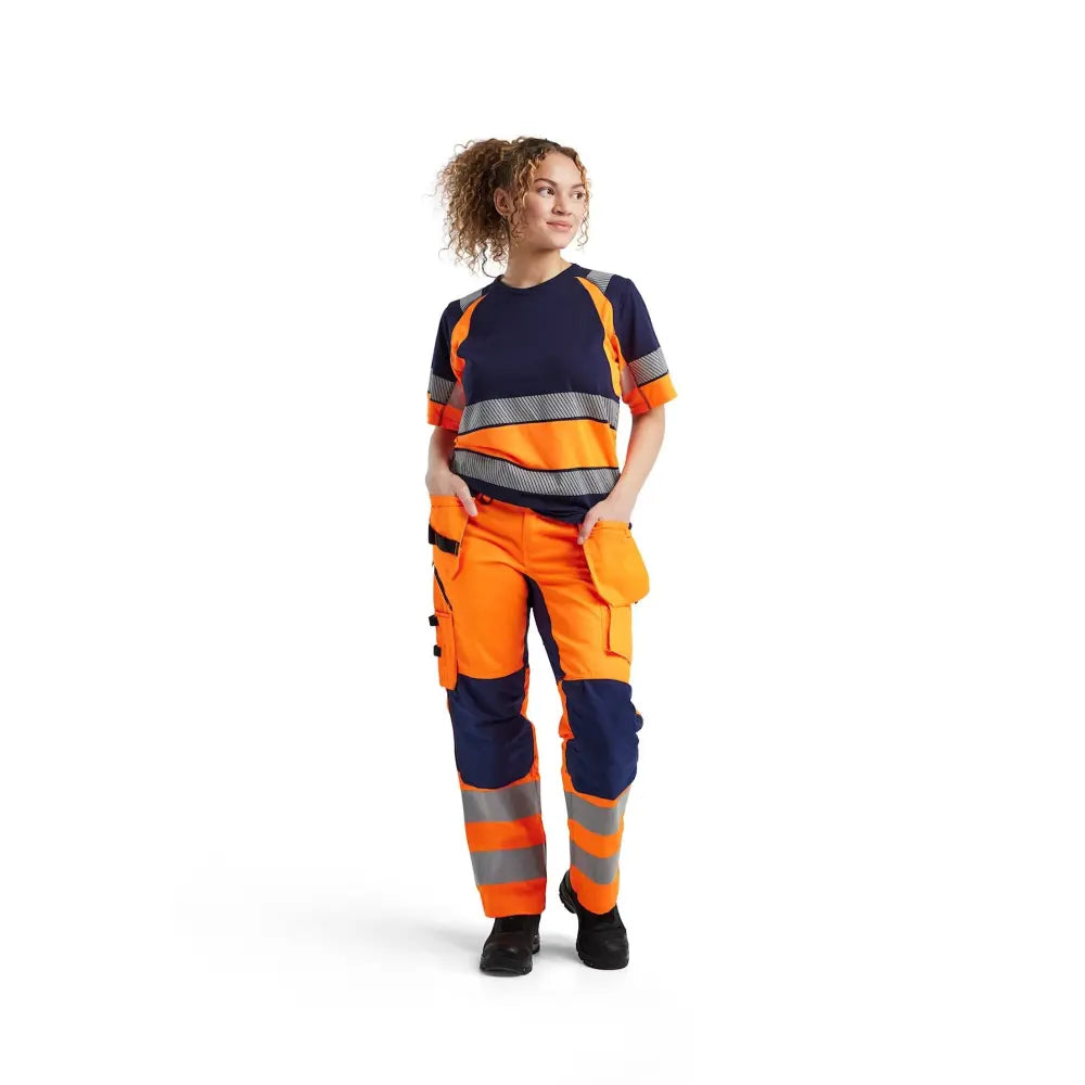 Blåkläder Naisten highvis riipputaskuhousut stretch 71631811 - Blåkläder työvaatteet