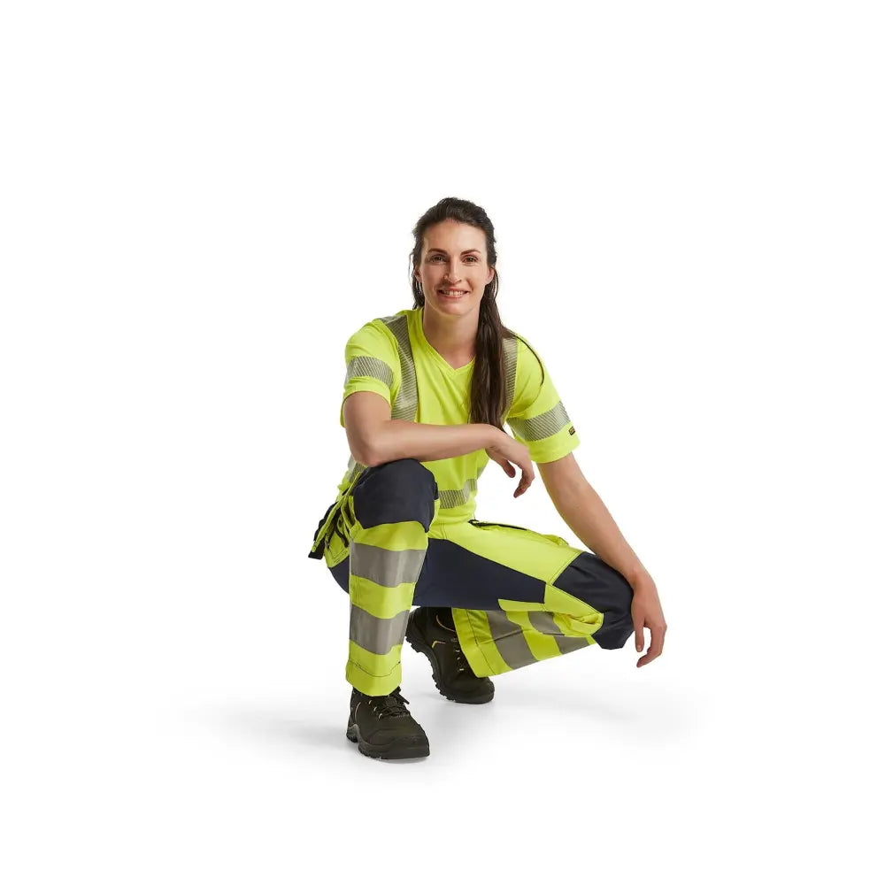Blåkläder Naisten highvis riipputaskuhousut stretch 71631811 - Blåkläder työvaatteet
