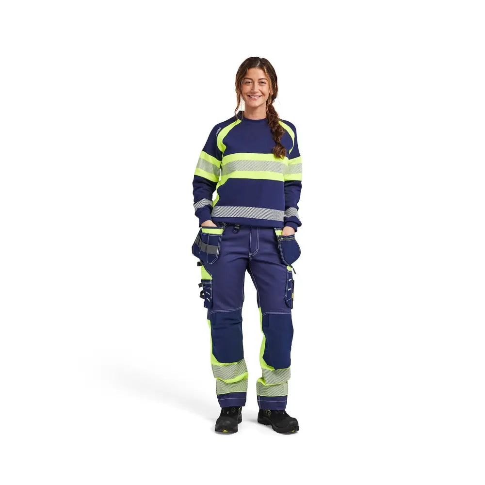 Blåkläder Naisten highvis riipputaskuhousut stretch 71961370 - Blåkläder työvaatteet