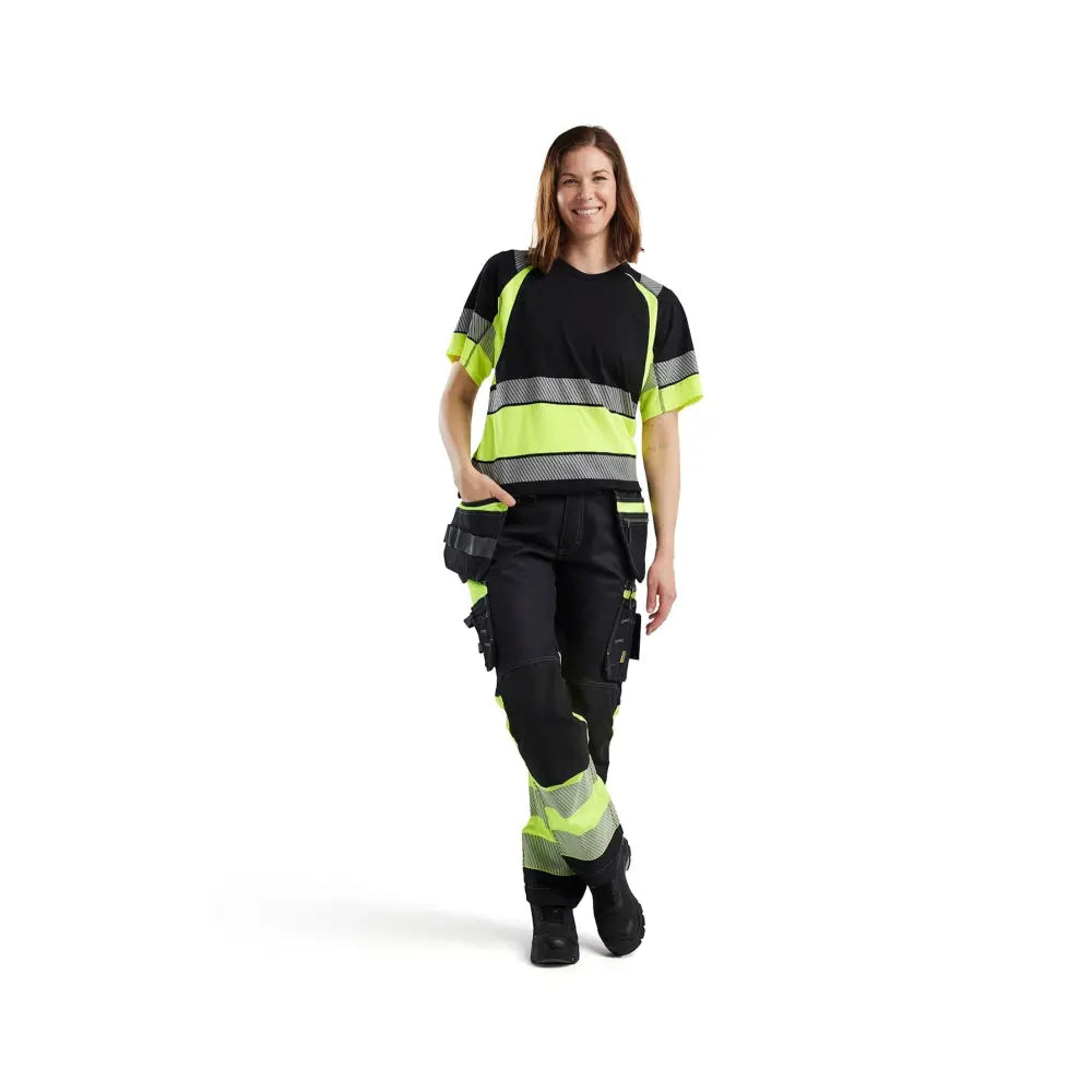 Blåkläder Naisten highvis riipputaskuhousut stretch 71961370 - Blåkläder työvaatteet