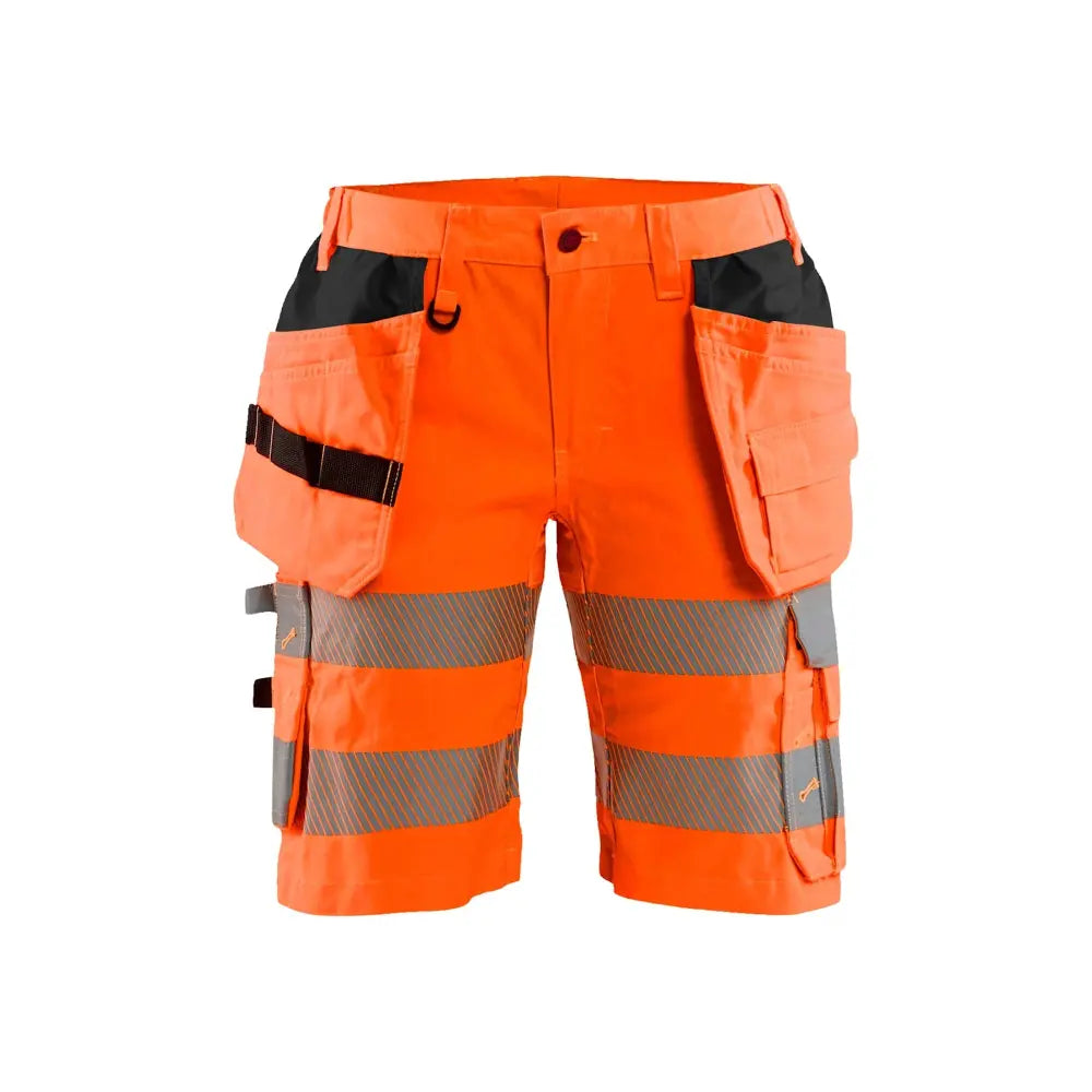 Blåkläder Naisten highvis shortsit stretch 71861811 - Huomio oranssi / C38 - Blåkläder työvaatteet