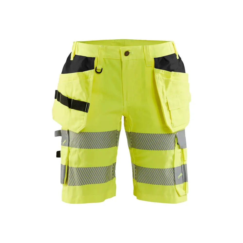 Blåkläder Naisten highvis shortsit stretch 71861811 - Huomiokeltainen / C40 - Blåkläder työvaatteet