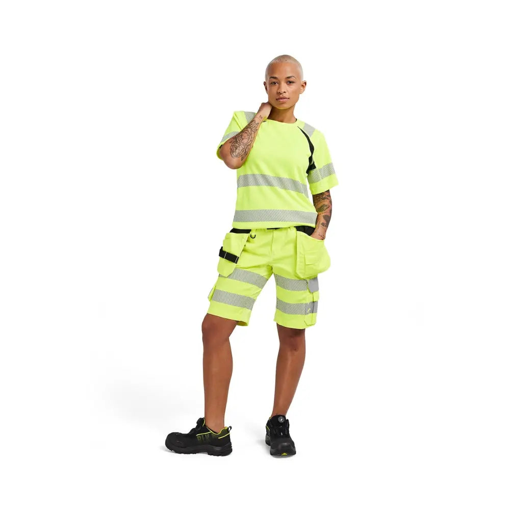 Blåkläder Naisten highvis shortsit stretch 71861811 - Blåkläder työvaatteet