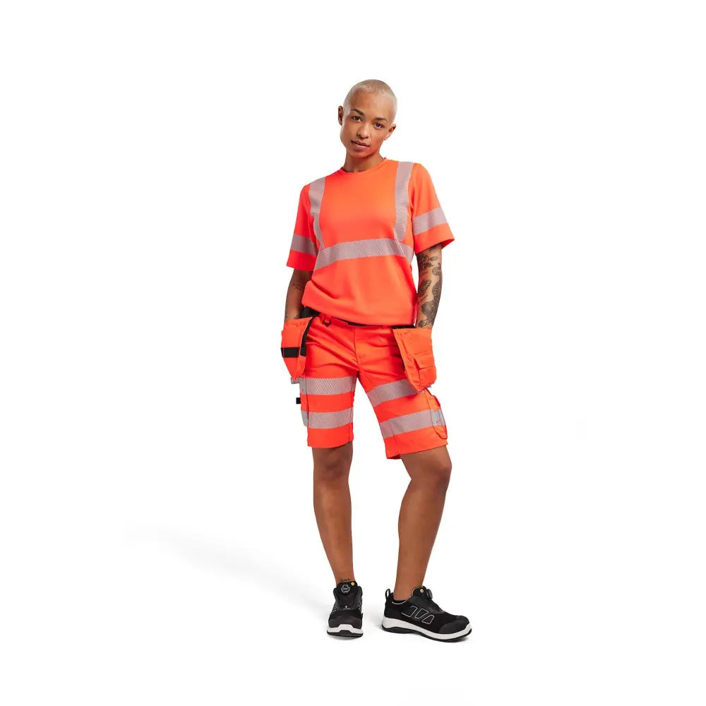Blåkläder Naisten highvis shortsit stretch 71861811 - Blåkläder työvaatteet