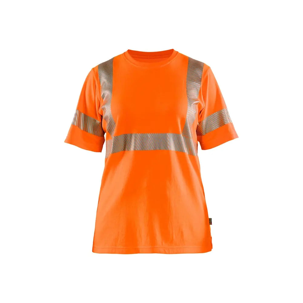 Blåkläder Naisten Highvis t-paita 35022537 - Huomio oranssi / XS - Blåkläder työvaatteet