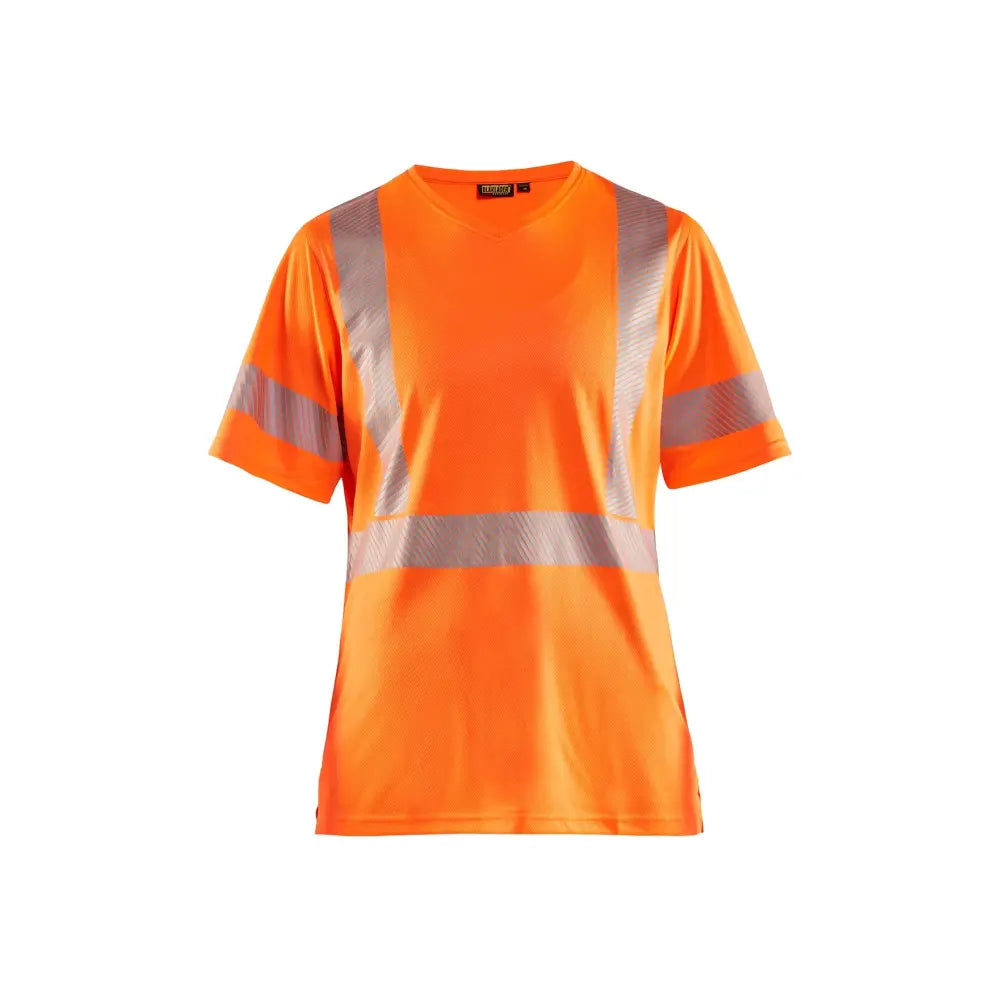 Blåkläder Naisten highvis t-paita UV-suoja 33361013 - Huomio oranssi / M - Blåkläder työvaatteet