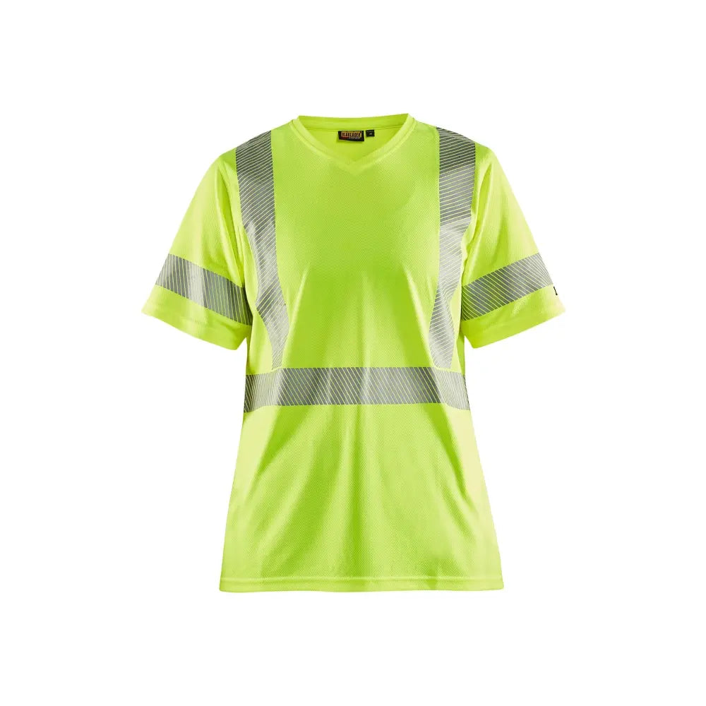 Blåkläder Naisten highvis t-paita UV-suoja 33361013 - Huomiokeltainen / XS - Blåkläder työvaatteet