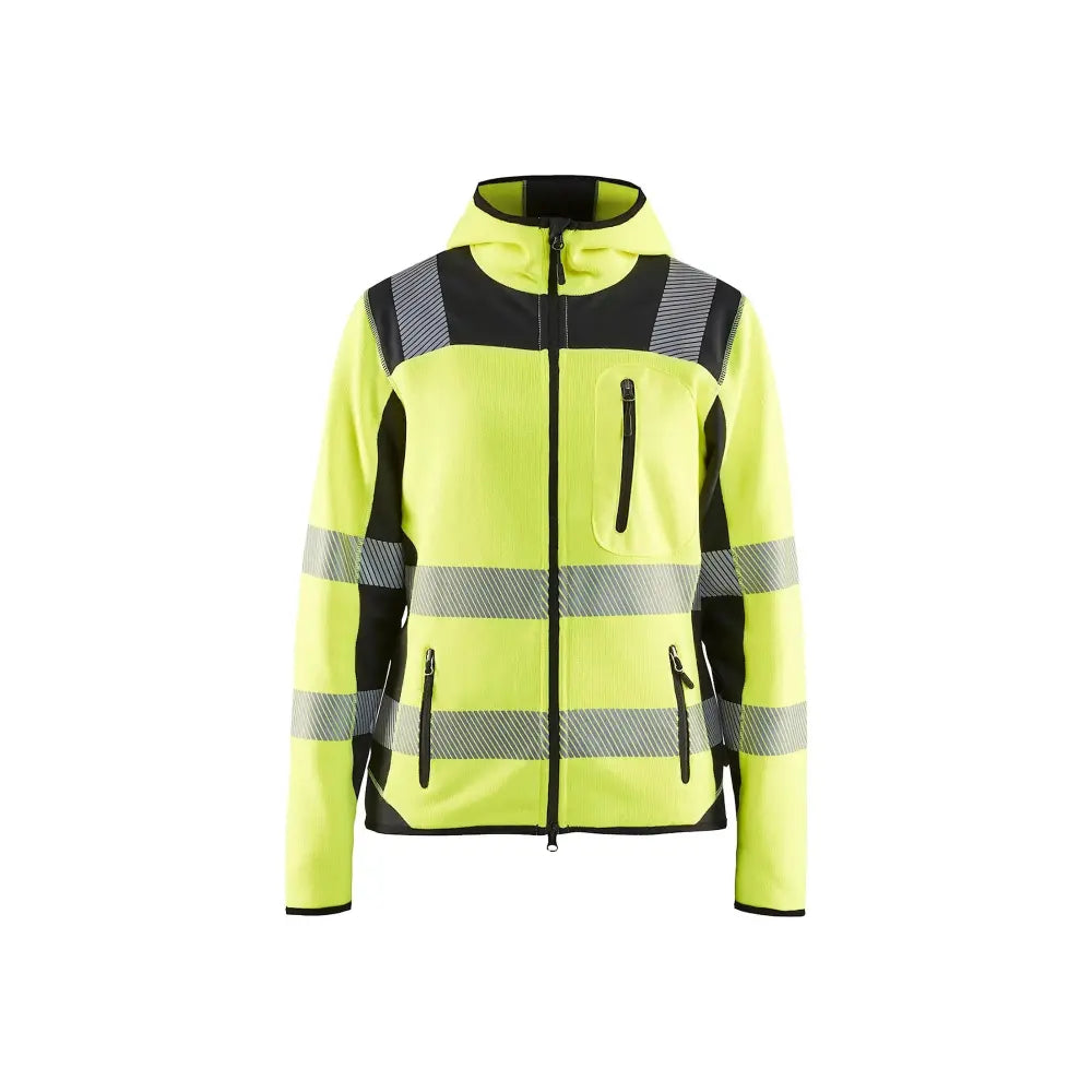 Blåkläder Naisten highvis takki neulottu 49672120 - Huomiokeltainen/Musta / XXXL - Blåkläder työvaatteet