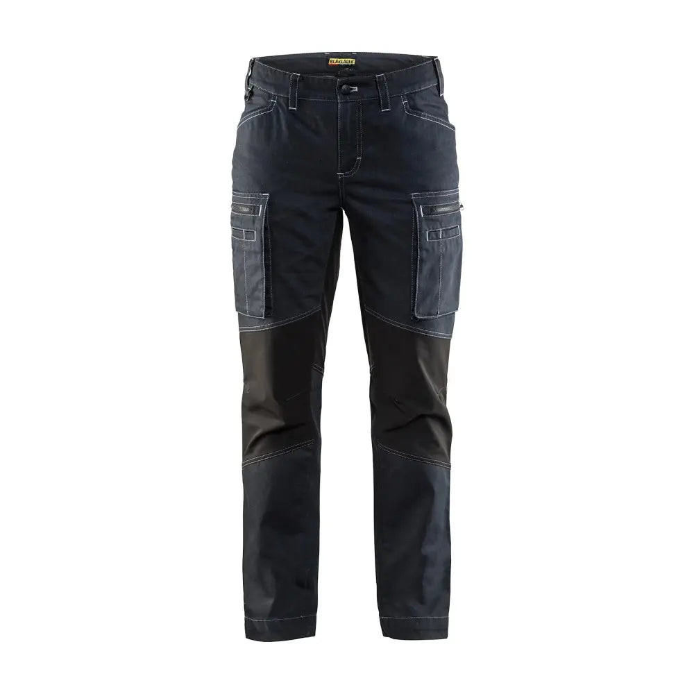 Blåkläder Naisten housut Stretch 71591142 - Mariininsininen/Musta / C46 - Blåkläder työvaatteet