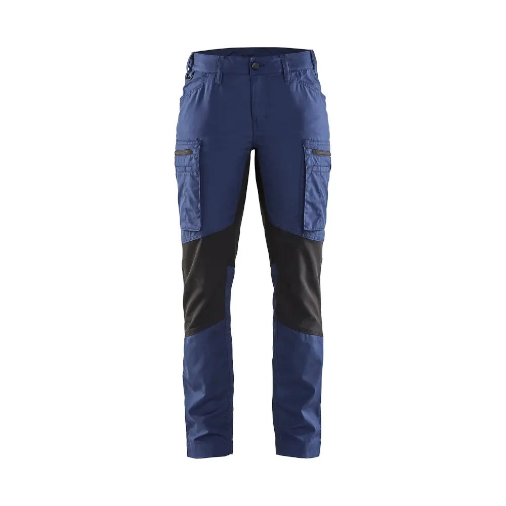Blåkläder Naisten housut Stretch 71591845 - Mariininsininen/Musta / C50 - Blåkläder työvaatteet