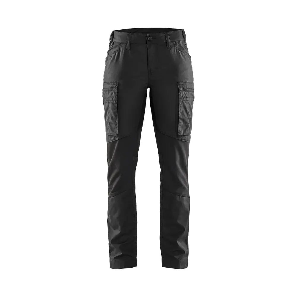 Blåkläder Naisten housut Stretch 71591845 - Musta / C50 - Blåkläder työvaatteet