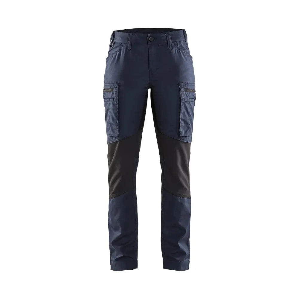 Blåkläder Naisten housut Stretch 71591845 - Tumma mariininsininen/Musta / C40 - Blåkläder työvaatteet