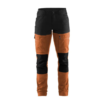 Blåkläder Naisten housut stretch 71661845 - Ruosteenpunainen/Musta / D21 - Blåkläder työvaatteet