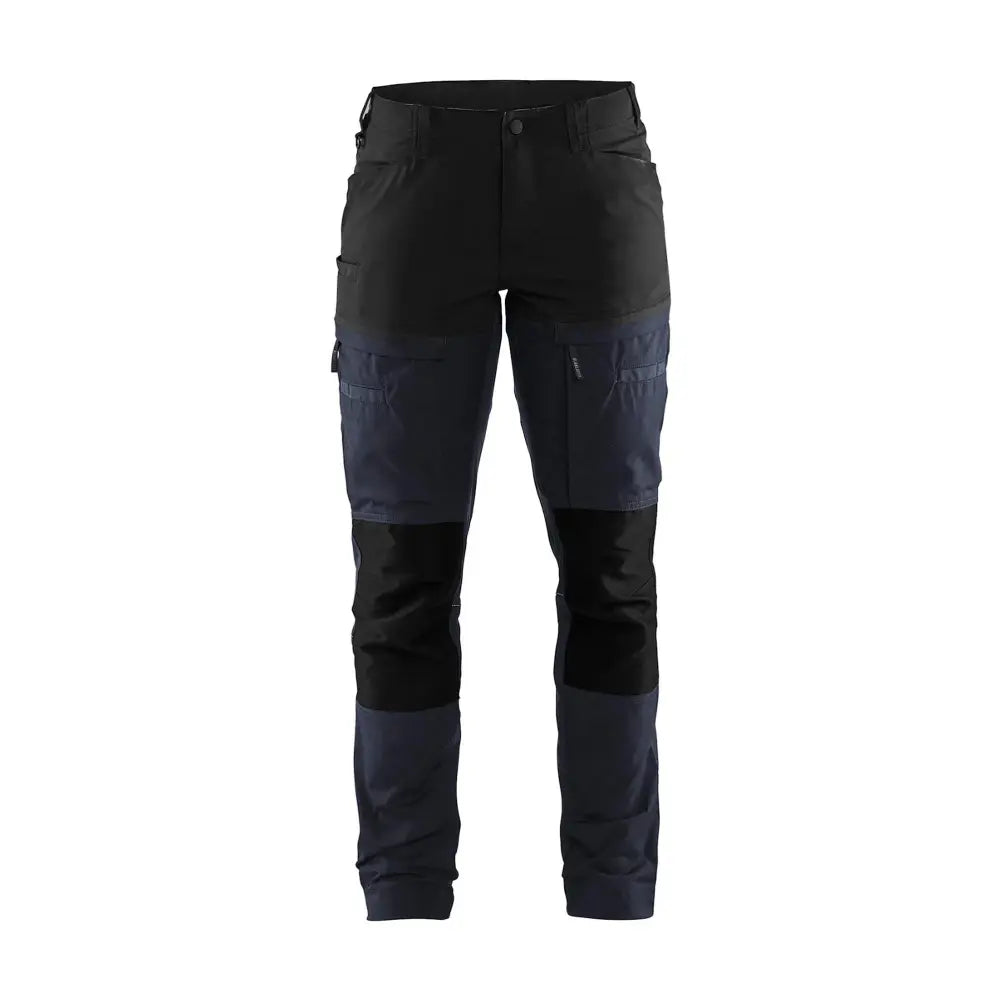 Blåkläder Naisten housut stretch 71661845 - Tumma mariininsininen/Musta / C46 - Blåkläder työvaatteet