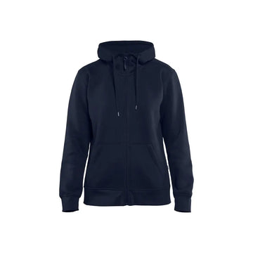 Blåkläder Naisten huppari vetoketjulla 33951048 - Mariininsininen / XS - Blåkläder työvaatteet