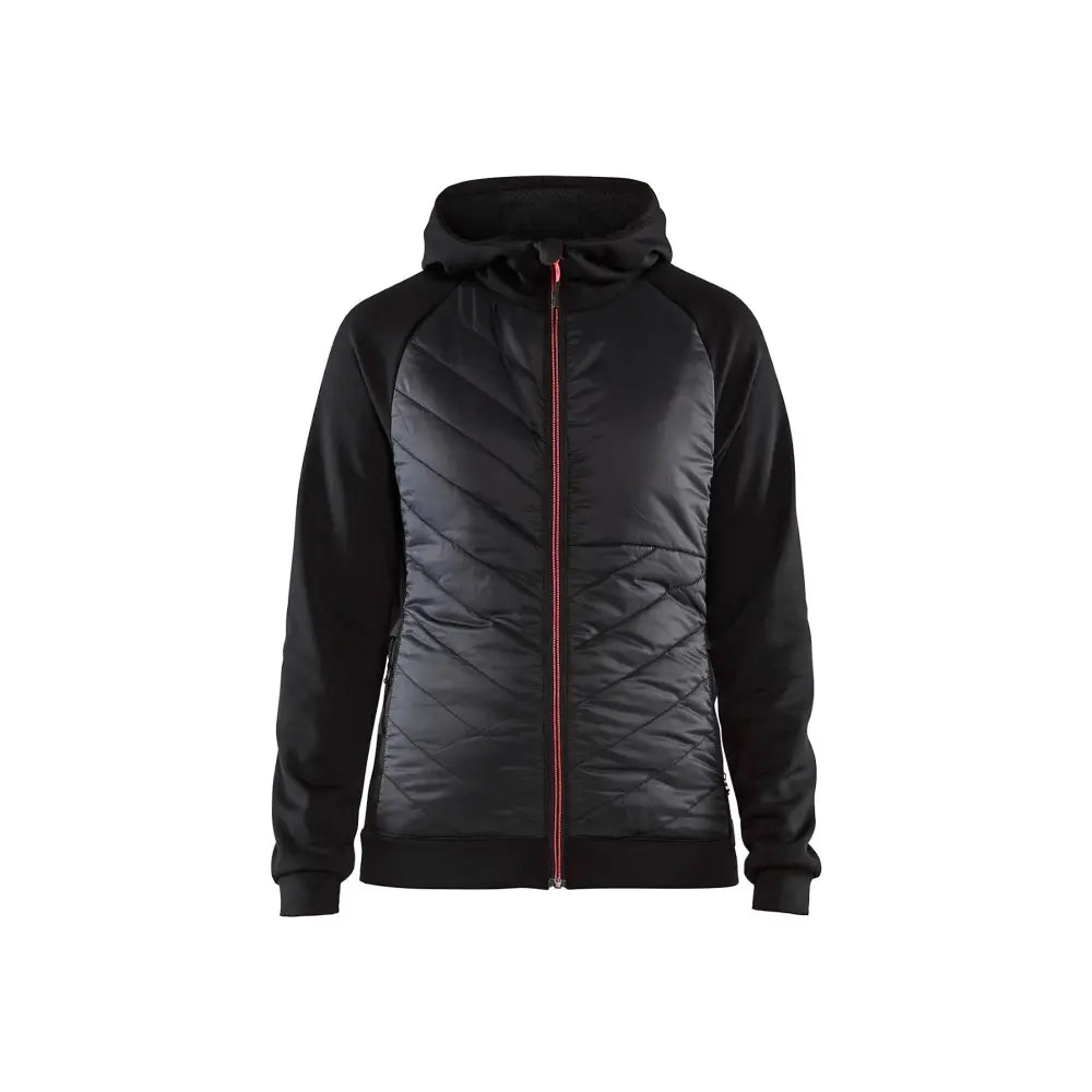 Blåkläder Naisten hybriditakki 34642526 - musta/punainen / XL - Blåkläder työvaatteet