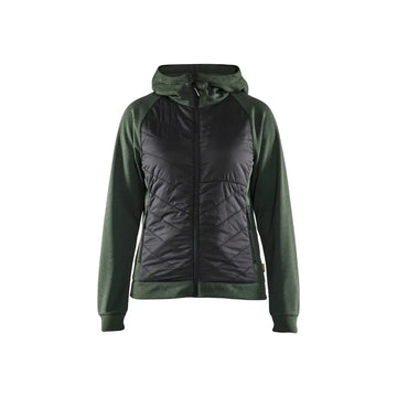 Blåkläder Naisten hybriditakki 34642533 - Sammaleenvihreä/Musta / XXXL - Blåkläder työvaatteet