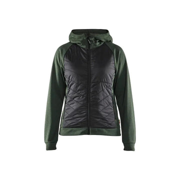 Blåkläder Naisten hybriditakki 34642533 - Sammaleenvihreä/Musta / XXXL - Blåkläder työvaatteet