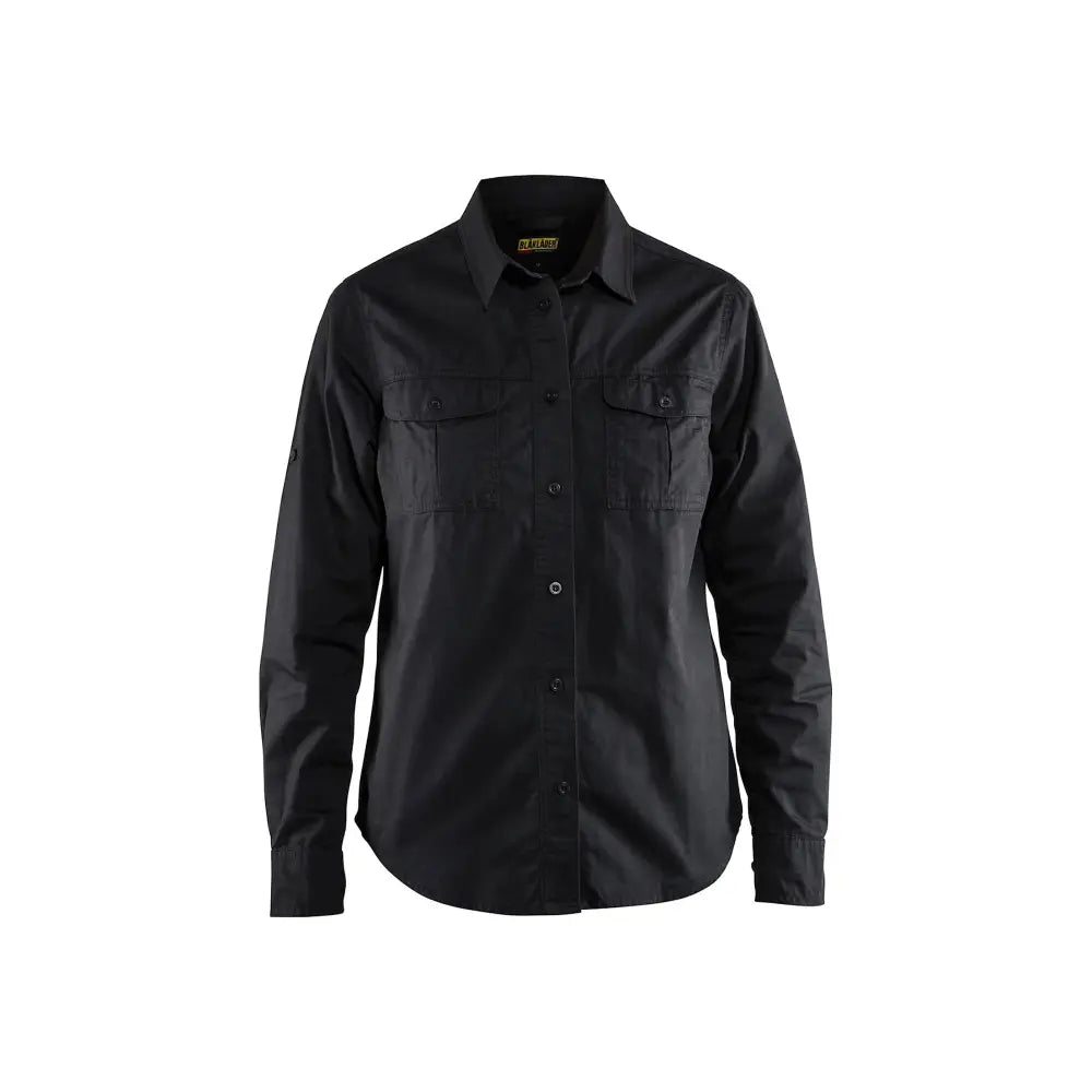 Blåkläder Naisten kauluspaita 32081135 - Musta / XXXL - Blåkläder työvaatteet