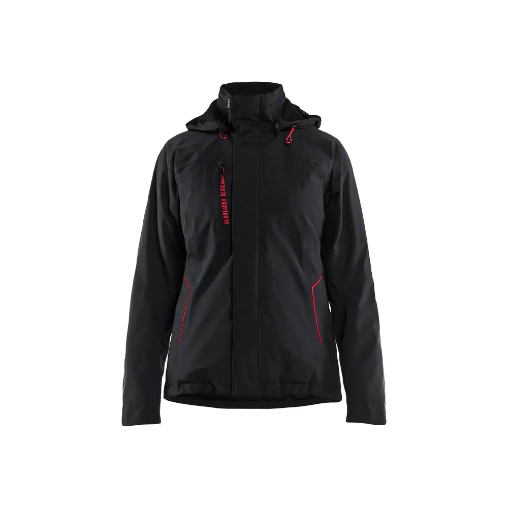 Blåkläder Naisten kevyt talvitakki stretch 44081917 - musta/punainen / XXXL - Blåkläder työvaatteet