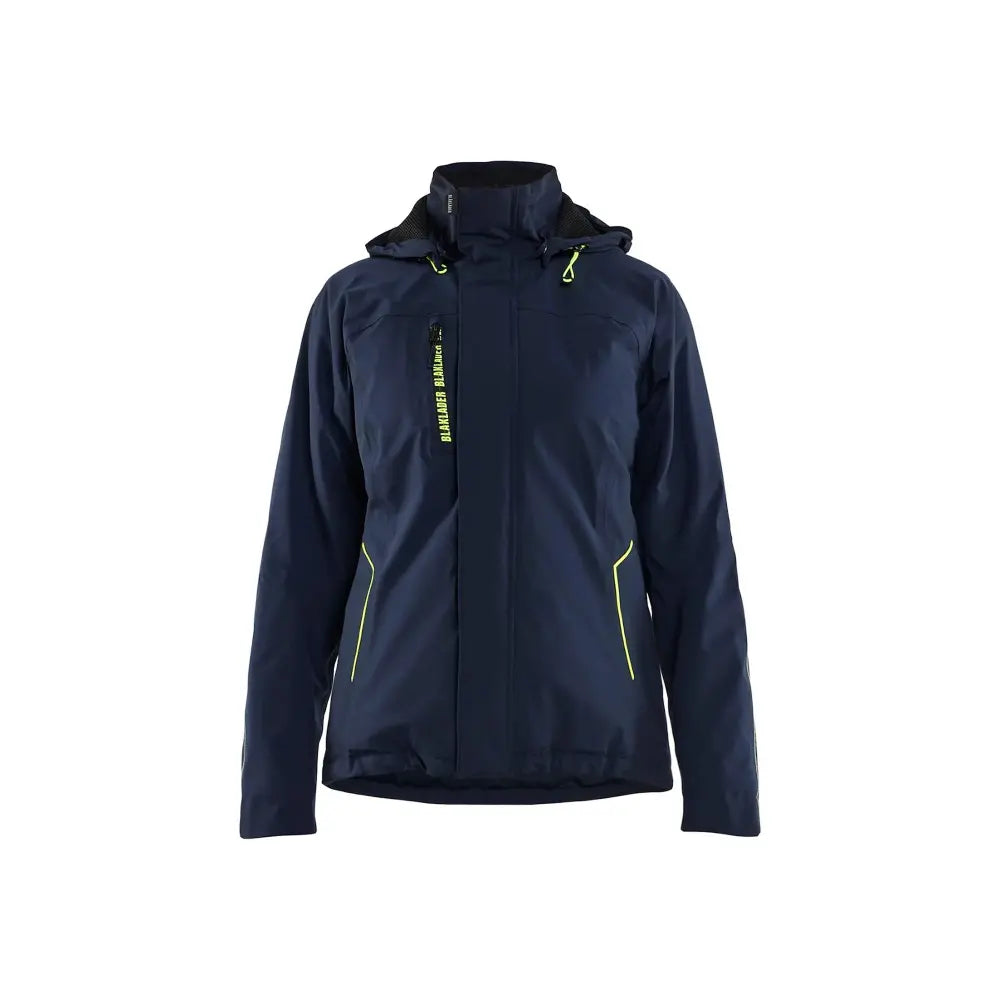 Blåkläder Naisten kevyt talvitakki stretch 44081917 - Tumma mariininsininen/Huomiokeltainen / XXXL - Blåkläder