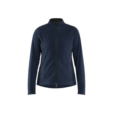 Blåkläder Naisten microfleece-takki 47221010 - Tumma Mariininsininen / S - Blåkläder työvaatteet