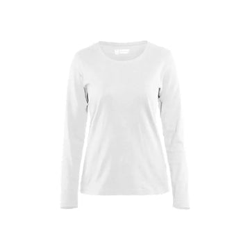 Blåkläder Naisten pitkähihainen t-paita 33011032 - Valkoinen / XL - Blåkläder työvaatteet