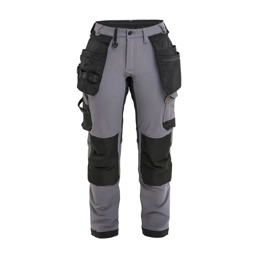 Blåkläder Naisten riipputaskuhousut 4-way stretch 71211645 - Grafiitinharmaa/Musta / C54 - Blåkläder työvaatteet