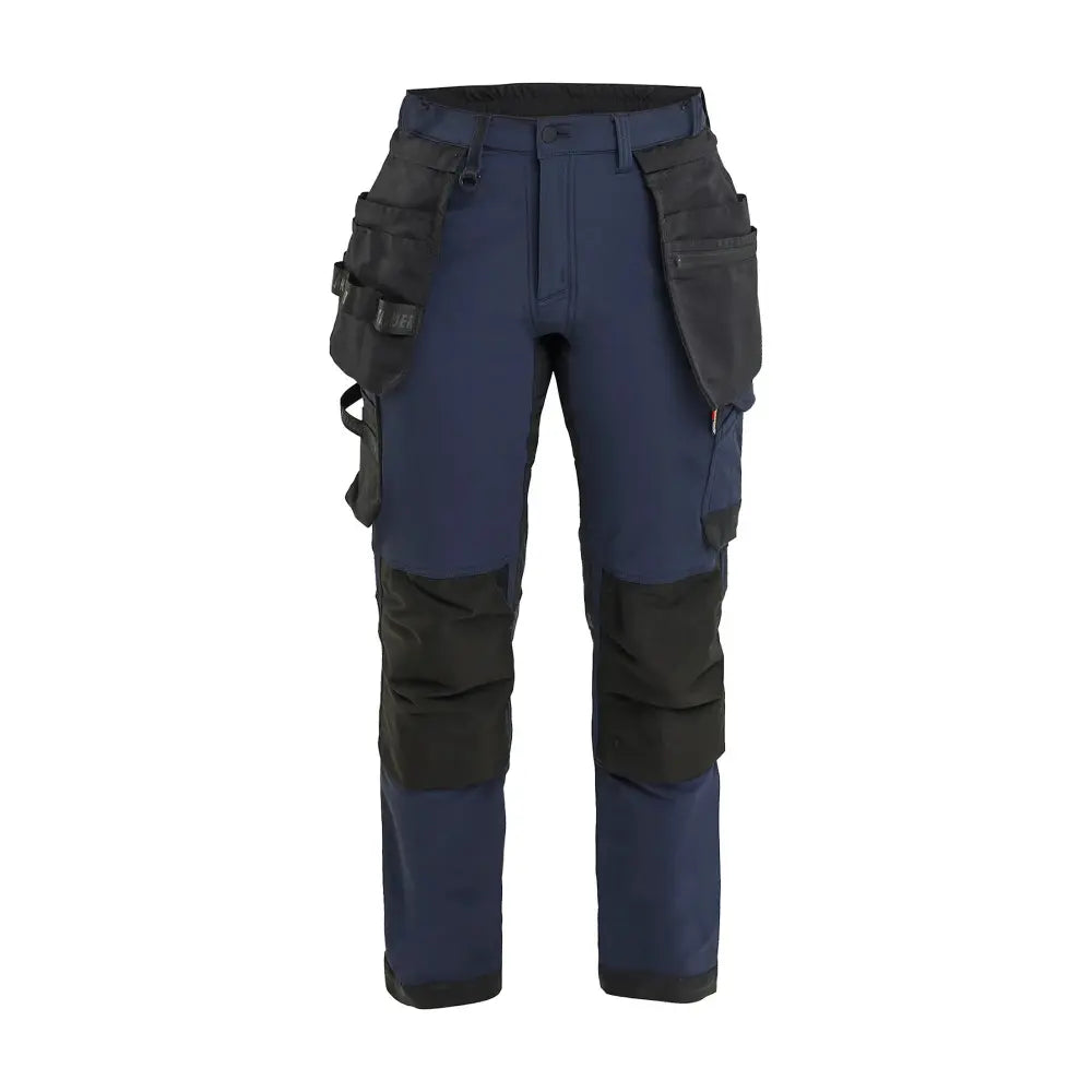 Blåkläder Naisten riipputaskuhousut 4-way stretch 71211645 - Tumma mariininsininen/Musta / C40 - Blåkläder työvaatteet