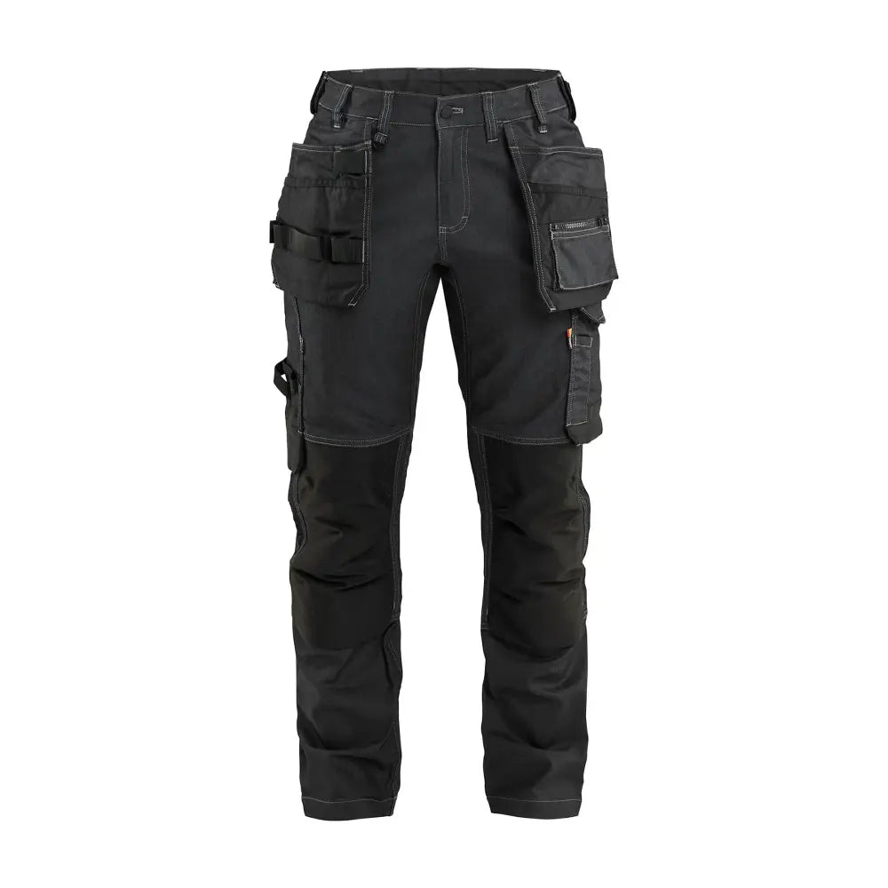 Blåkläder Naisten riipputaskuhousut stretch 71321141 - Musta / C46 - Blåkläder työvaatteet
