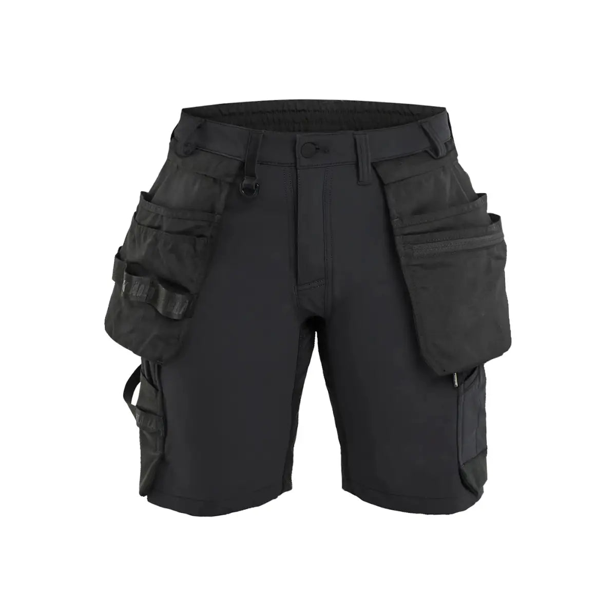 Blåkläder Naisten riipputaskushortsit 4-way stretch 71241645 - Musta / C42 - Blåkläder työvaatteet