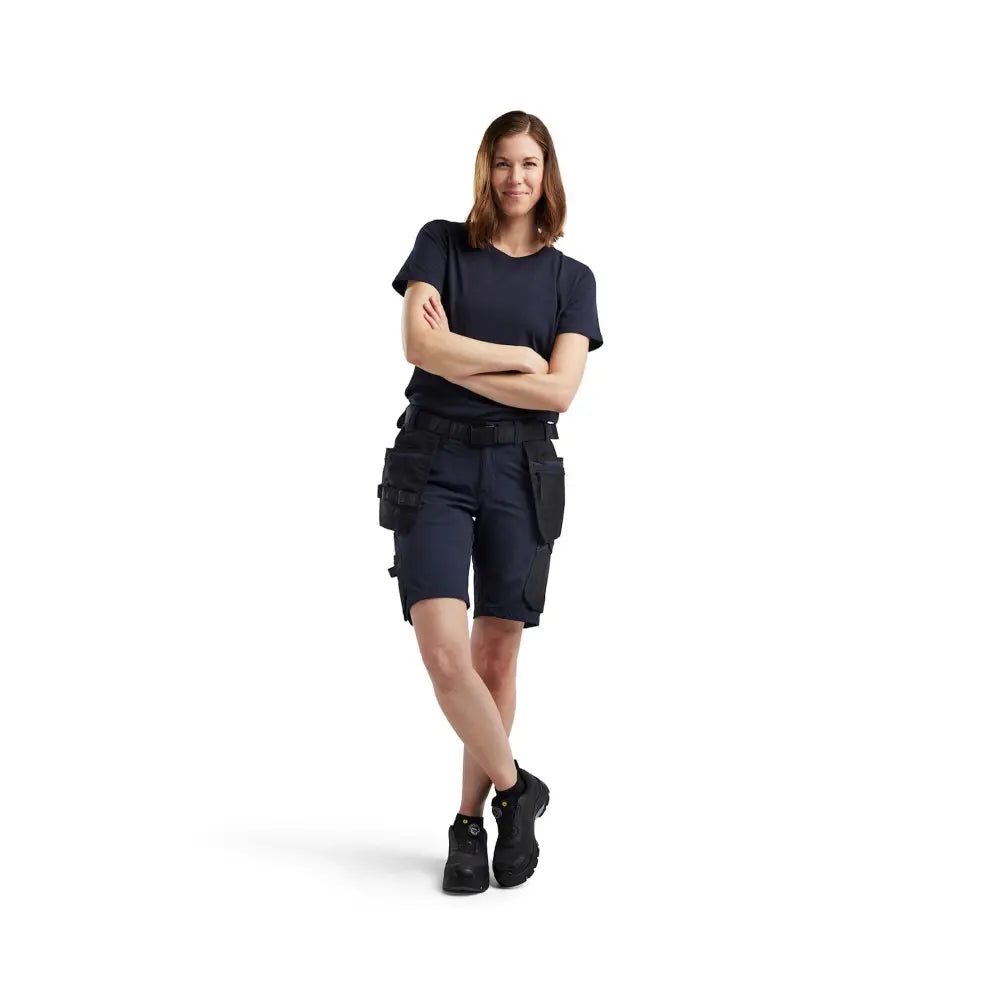 Blåkläder Naisten riipputaskushortsit 4-way stretch 71831645 - Blåkläder työvaatteet