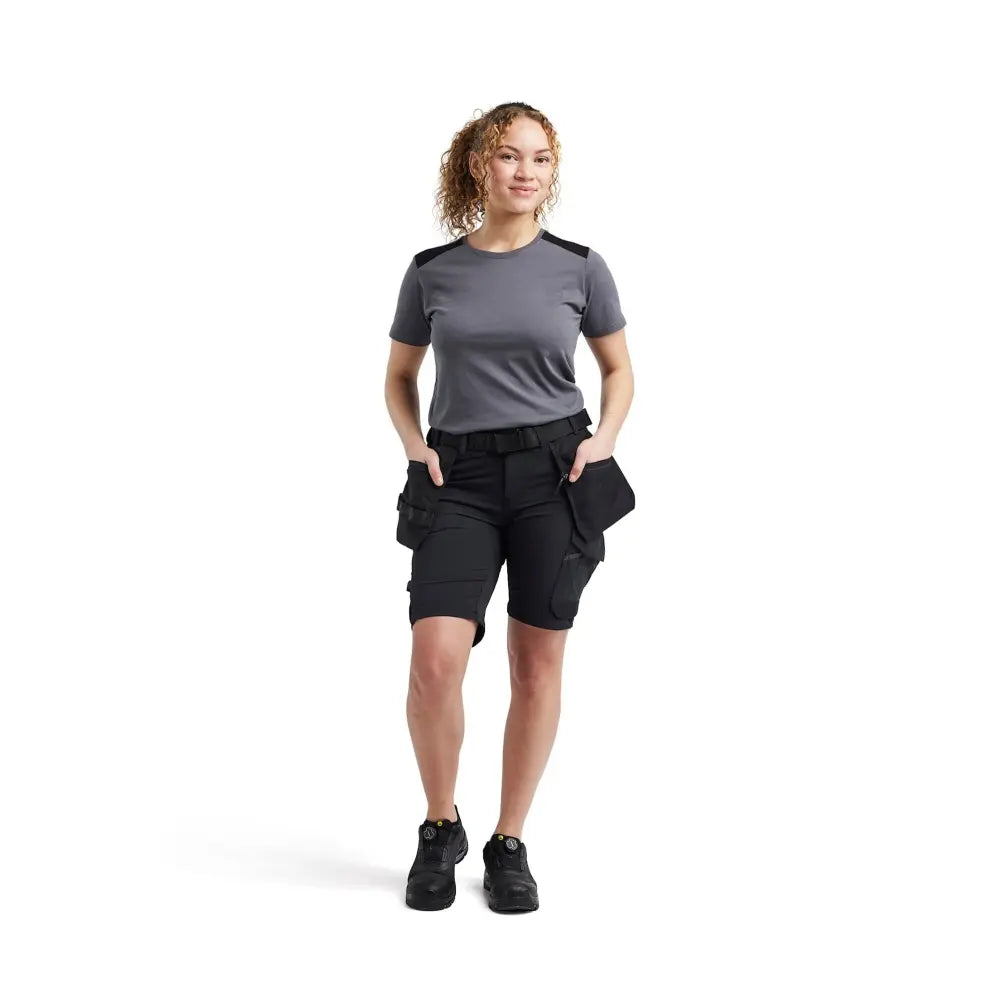 Blåkläder Naisten riipputaskushortsit 4-way stretch 71831645 - Blåkläder työvaatteet