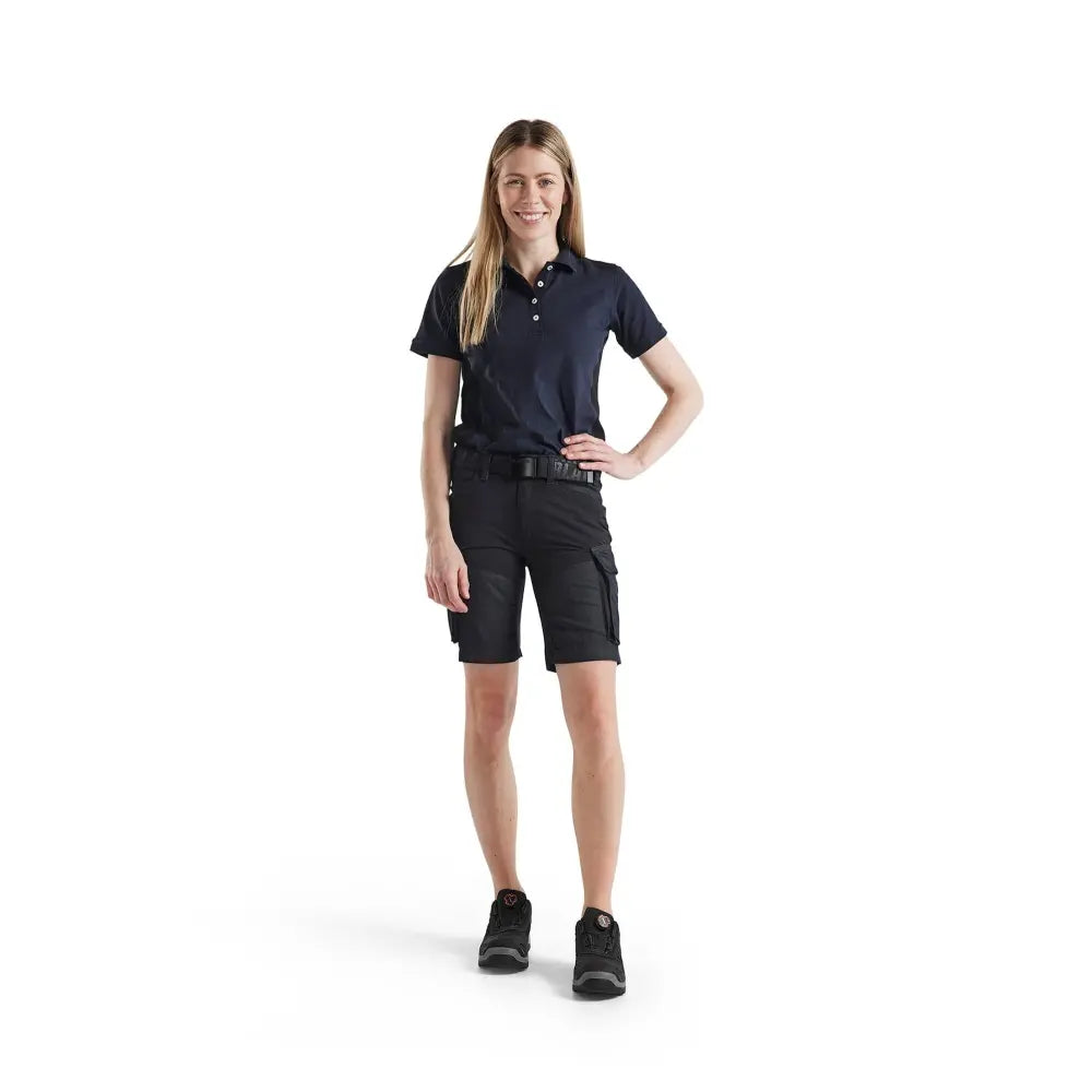 Blåkläder Naisten shortsit denim stretch 71371147 - Blåkläder työvaatteet