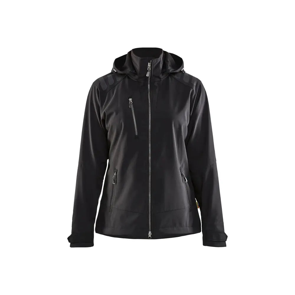 Blåkläder Naisten softshell-takki 47192513 - Musta / XS - Blåkläder työvaatteet