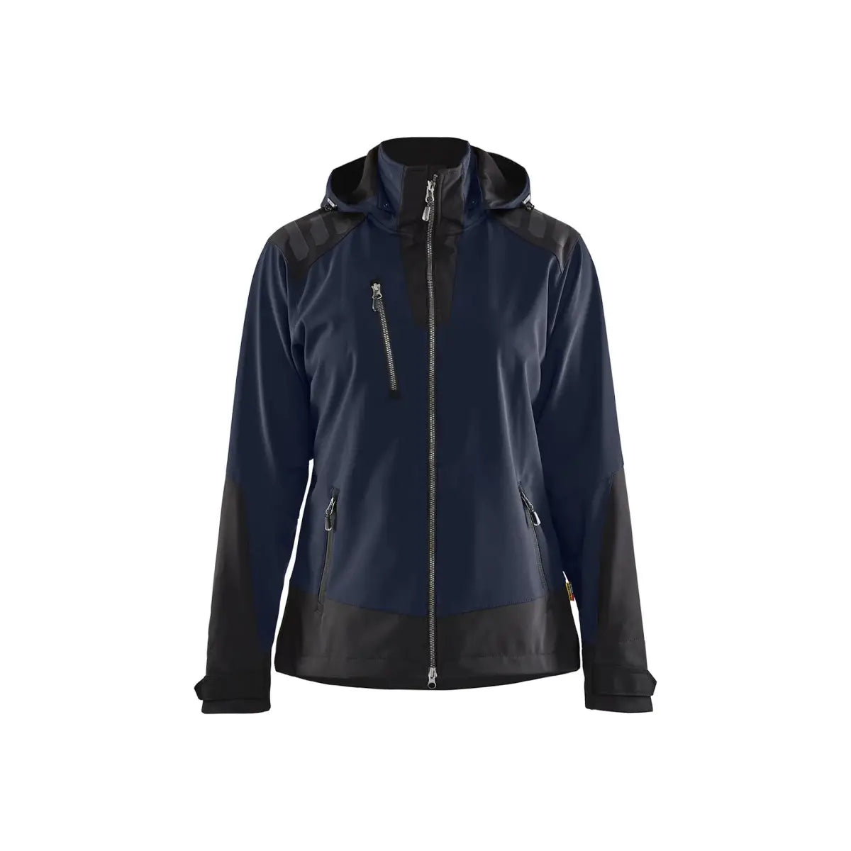 Blåkläder Naisten softshell-takki 47192513 - Tumma mariininsininen/Musta / XS - Blåkläder työvaatteet