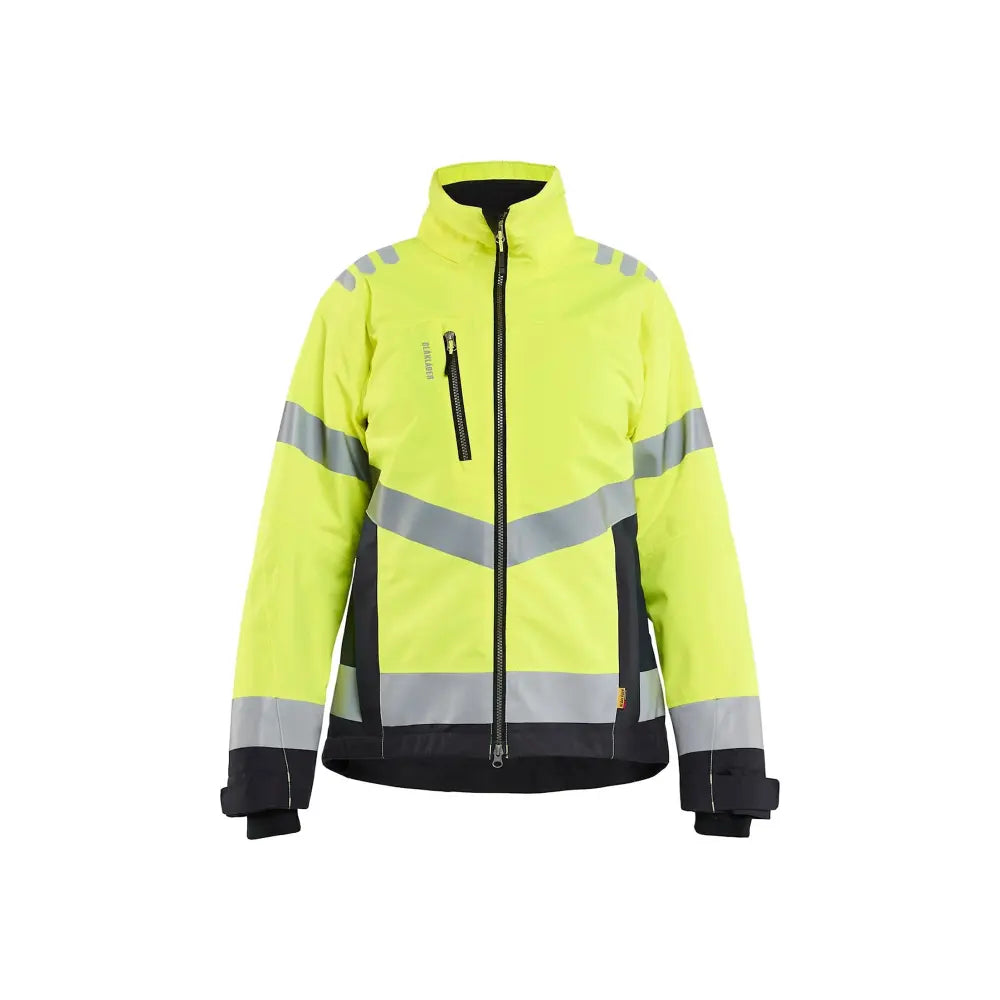 Blåkläder Naisten Talvitakki kevyellä vuorella High-Vis 47621977 - Huomiokeltainen/Musta / XXXL - Blåkläder työvaatteet