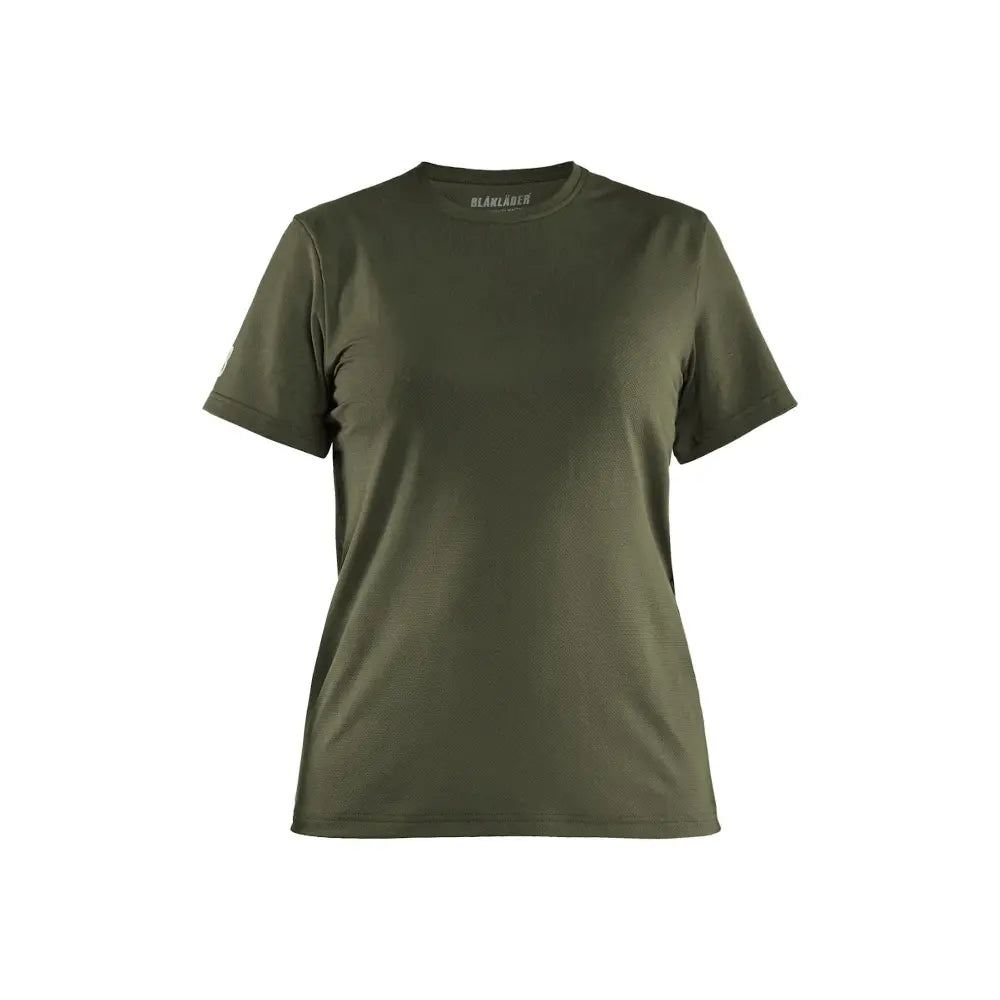 Blåkläder Naisten UV-suojattu tekninen t-paita 34261126 - Metsänvihreä / XXXL - Blåkläder työvaatteet