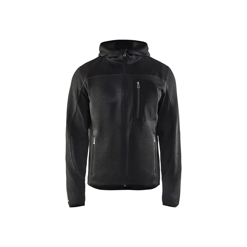 Blåkläder Neulottu softshell-takki 49302117 - Tummanharmaa/Musta / XS - Blåkläder työvaatteet