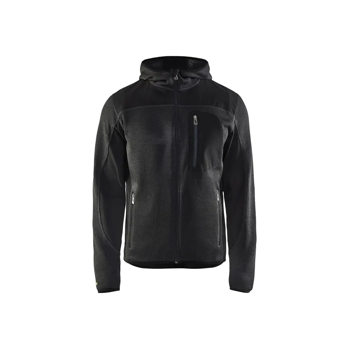 Blåkläder Neulottu softshell-takki 49302117 - Tummanharmaa/Musta / XS - Blåkläder työvaatteet