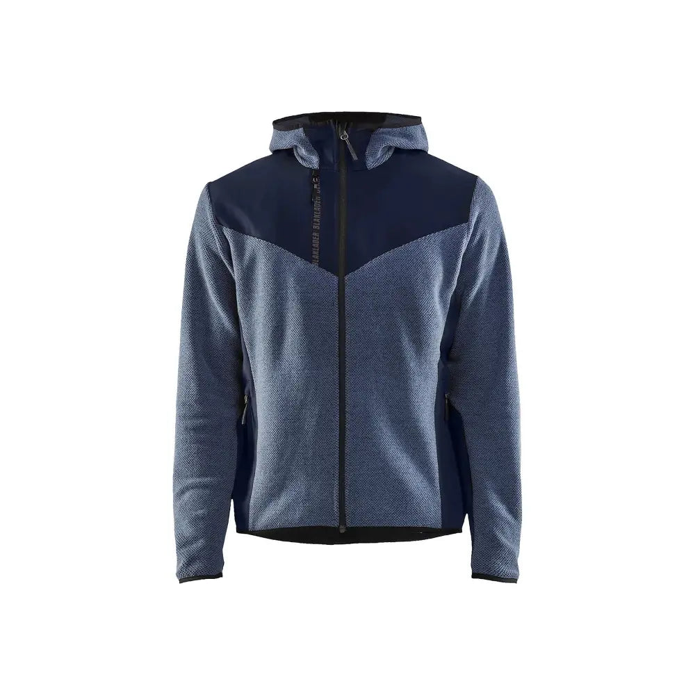 Blåkläder Neulottu Softshell-takki 59402536 - Teräksensininen/Tumma mariininsininen / L - Blåkläder työvaatteet