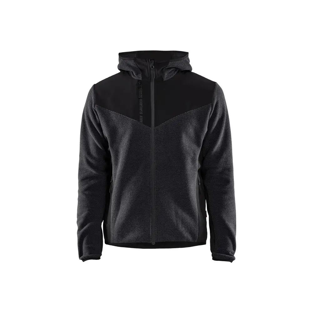 Blåkläder Neulottu Softshell-takki 59402536 - Tummanharmaa/Musta / 4XL - Blåkläder työvaatteet