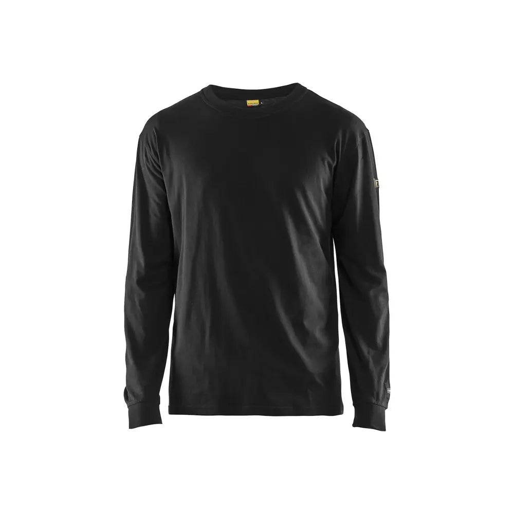 Blåkläder Palosuojattu pitkähihainen t-paita 34831737 - Musta / XL - Blåkläder työvaatteet