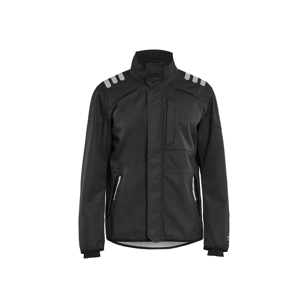 Blåkläder Palosuojattu softshell-takki 44471560 - Musta / L - Blåkläder työvaatteet