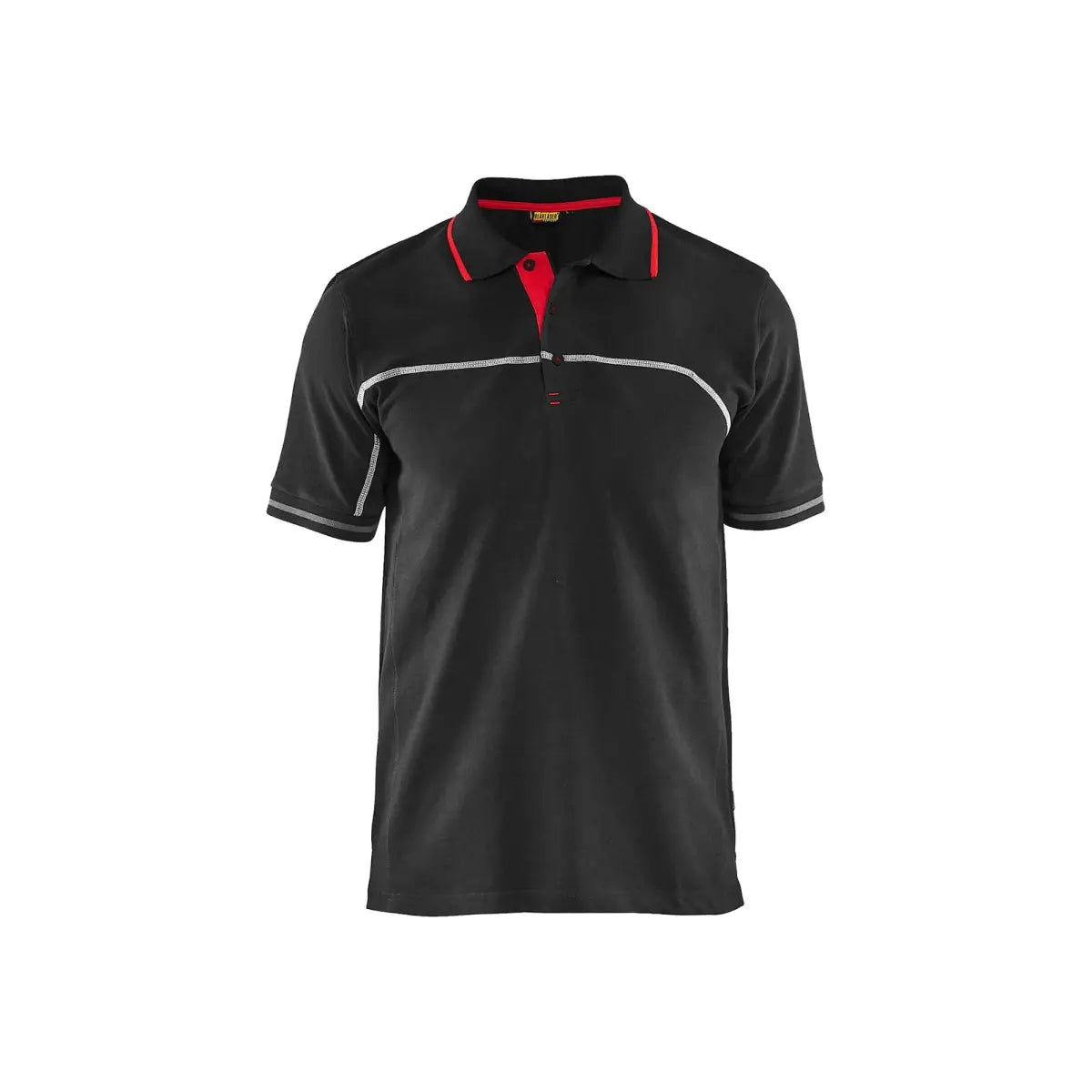 Blåkläder Pikeepaita 33891050 - musta/punainen / 4XL - Blåkläder työvaatteet