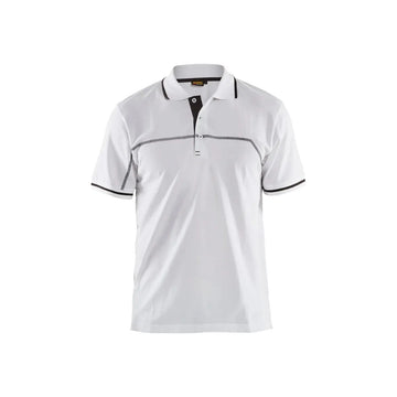 Blåkläder Pikeepaita 33891050 - Valkoinen/Tummanharmaa / XXXL - Blåkläder työvaatteet