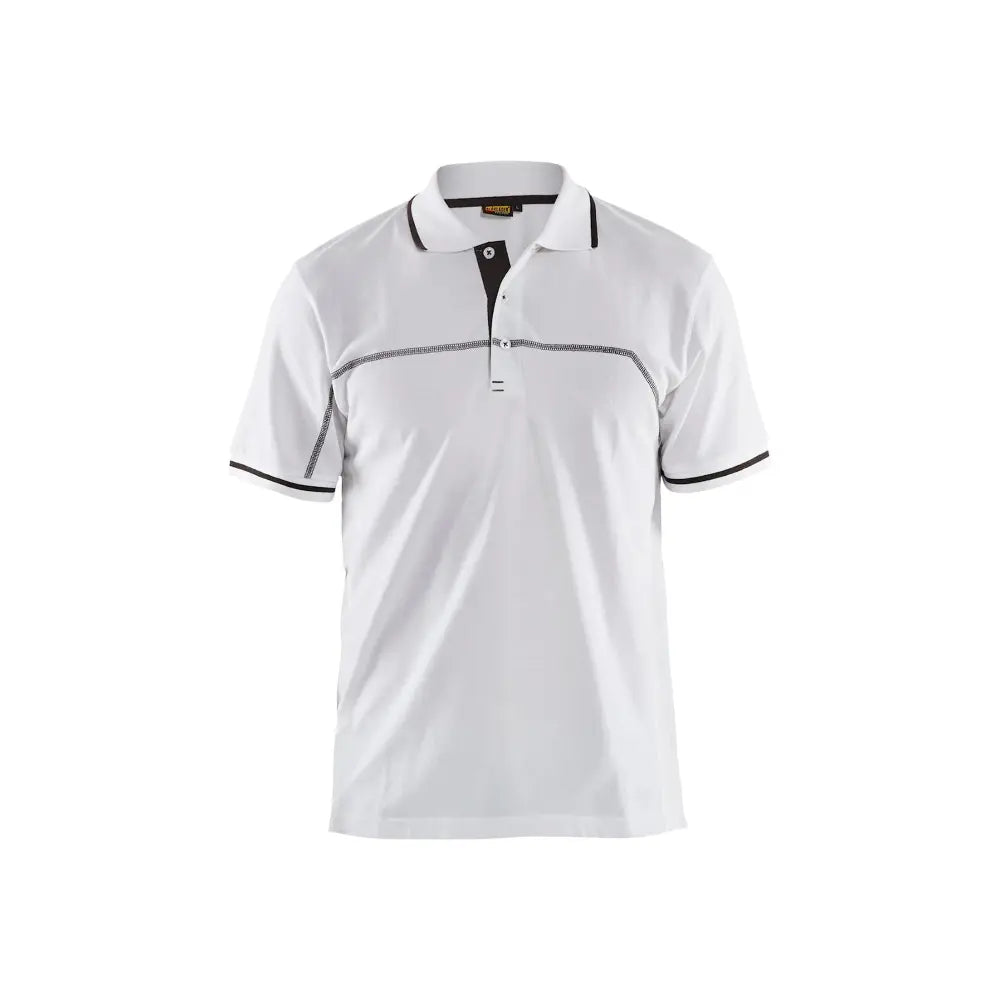Blåkläder Pikeepaita 33891050 - Valkoinen/Tummanharmaa / XXXL - Blåkläder työvaatteet